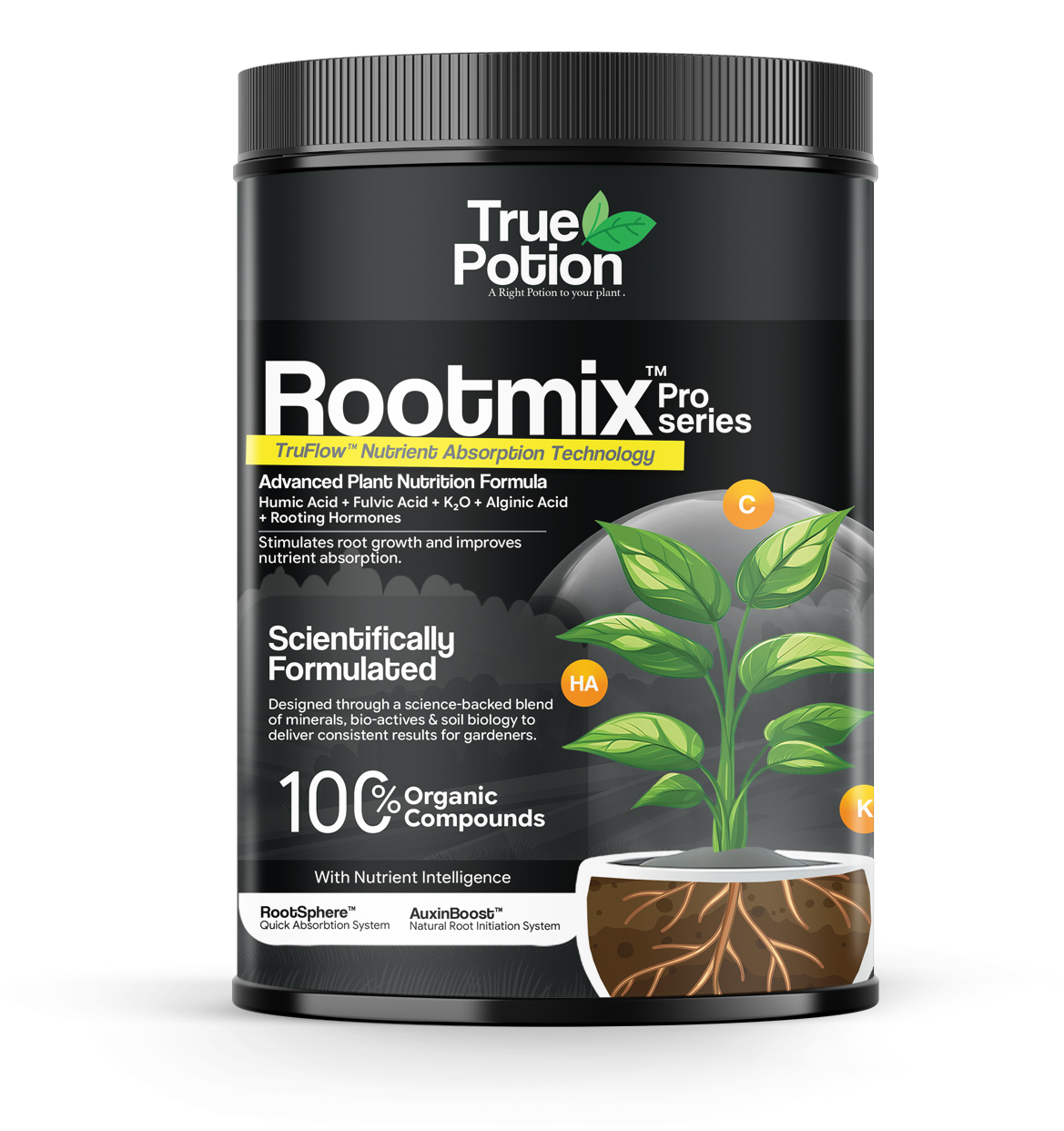 Rootmix 500 g pack by True Potion, root growth nutrition